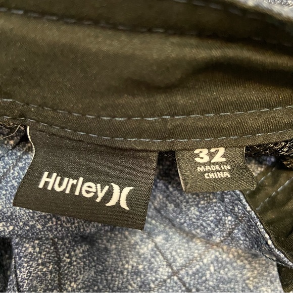 Hurley Mens Board Casual Swim Shorts Heather Blue - NWOT size 32 - Picture 6 of 6